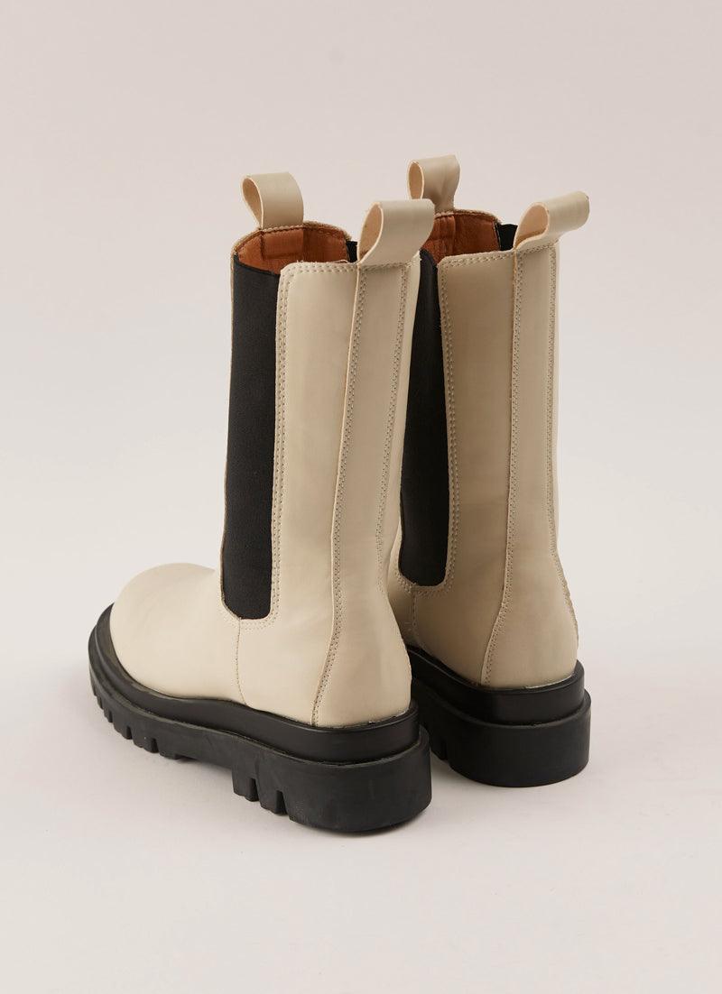 Annalise Boot in Bone Color - Stylish & Comfortable Women's Ankle Boots for Casual Wear, Office & Night Out