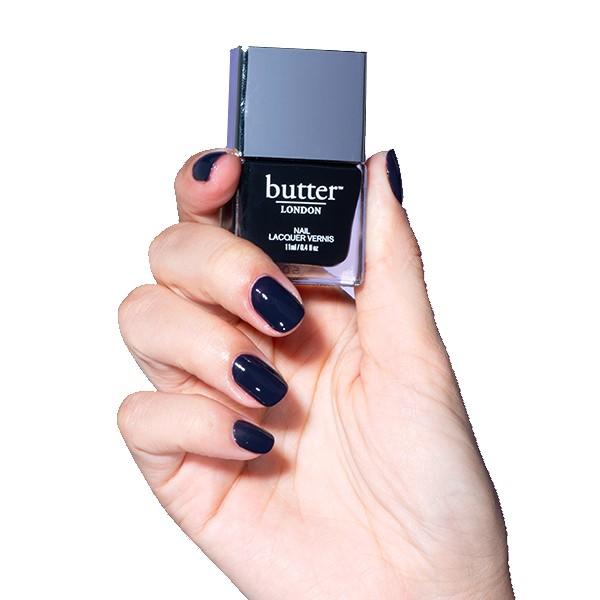 Butter London Patent Shine 10X Nail Lacquer in Brolly - Long-Lasting High Gloss Nail Polish for Everyday Wear & Special Occasions