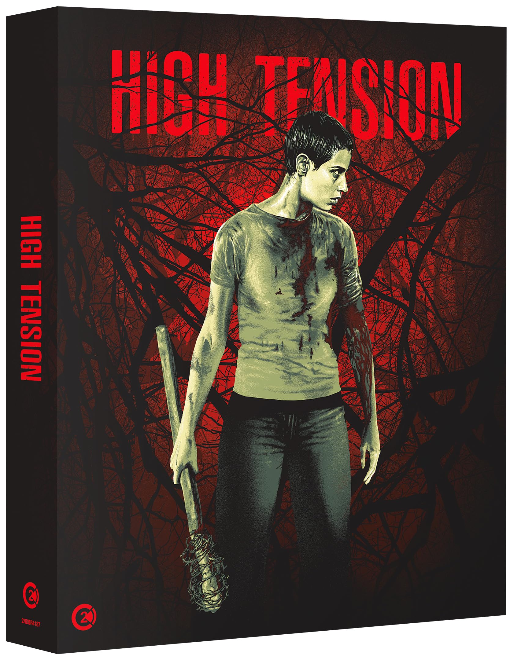 High Tension - Complete Limited Edition UHD Box Set with Region-Free Blu-Ray, Bonus Book & Collectible Art Cards | Perfect for Horror Movie Collectors & Film Enthusiasts