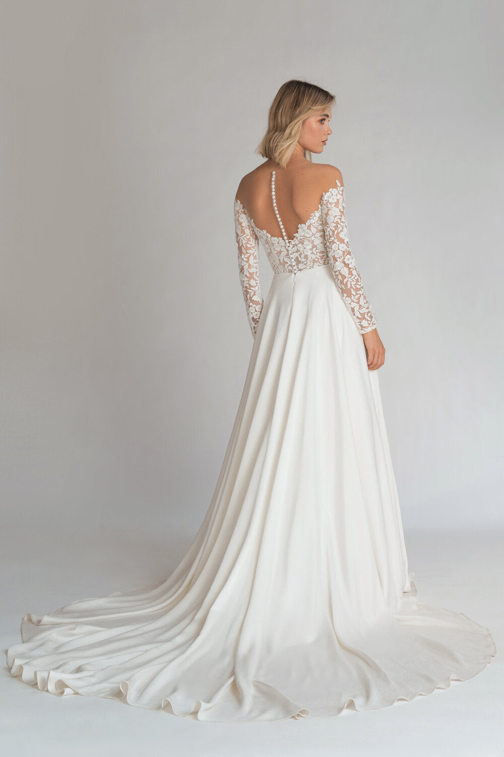 Jenny Yoo Bradley Gown - Elegant Wedding Dress for Brides | Perfect for Beach, Garden & Formal Weddings