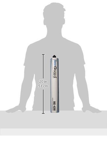 Premium 0.5 Micron Carbon Block Undersink Water Filter - 2.9 GPM Flow Rate | NSF Certified for Clean Drinking Water | Perfect for Kitchen Sink Filtration System (1 Pack)