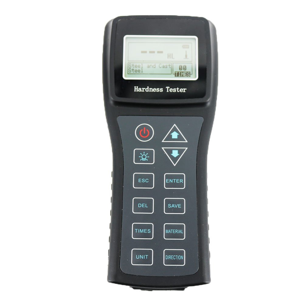 Leeb Hardness Tester HL150 - Digital OLED Display with D Type Impact Device (170-960HLD) for HRC, HRB, HL, HB, HRA, HV, HS Measurements | Metal Testing, Quality Control, Industrial Applications