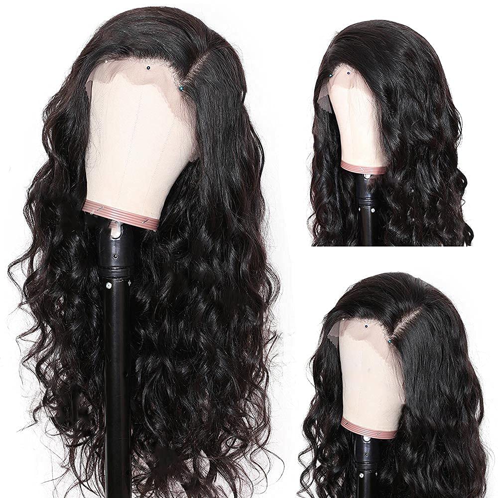 13x4 Lace Front Human Hair Wigs 30 Inch Pre-Plucked Body Wave Remy Hair Wigs for Black Women - Natural Look for Daily Wear, Parties & Special Occasions