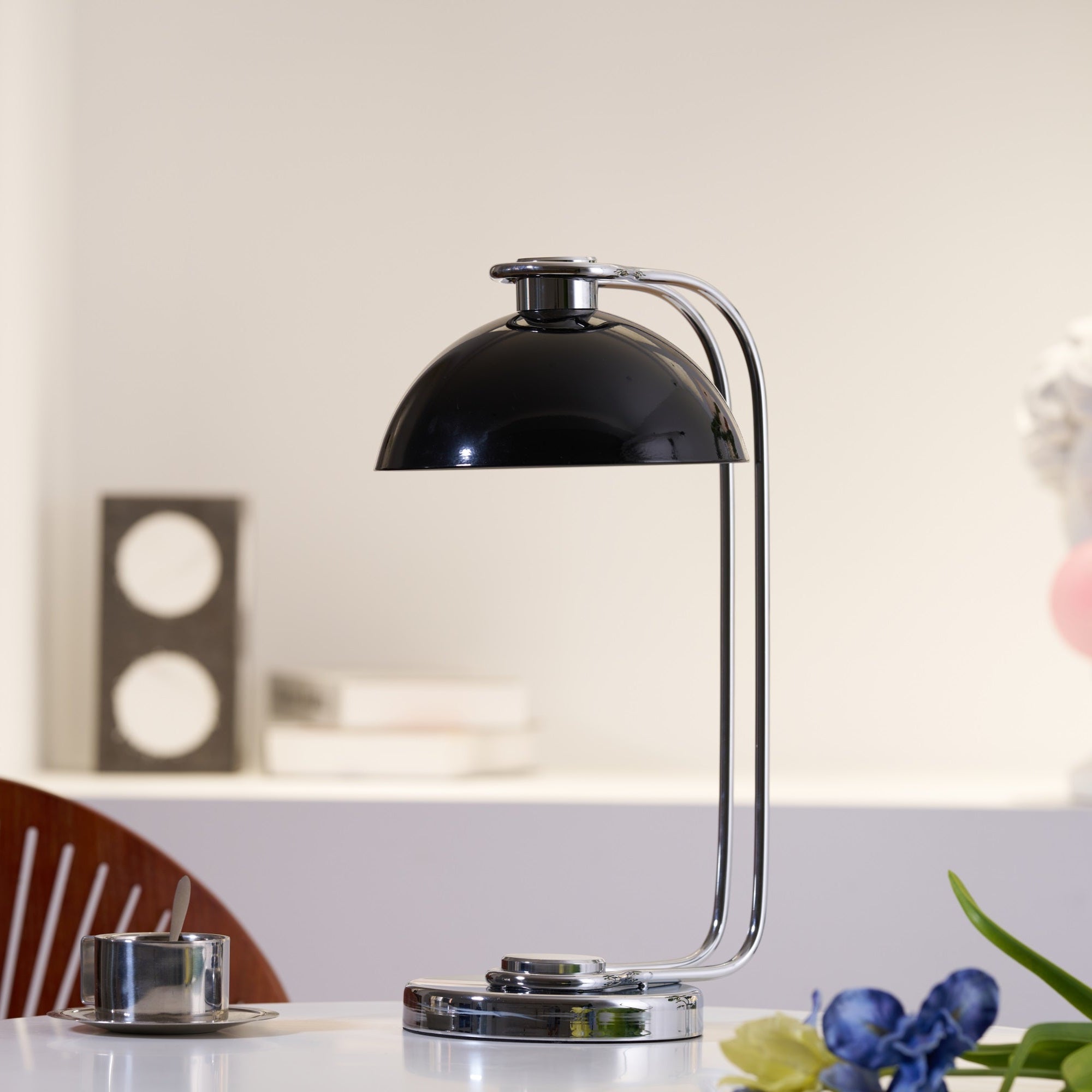 Domex LED Desk Lamp with Adjustable Brightness - Eye-Caring Study Light for Office, Home & Reading - Perfect for Work, Study & Nighttime Use