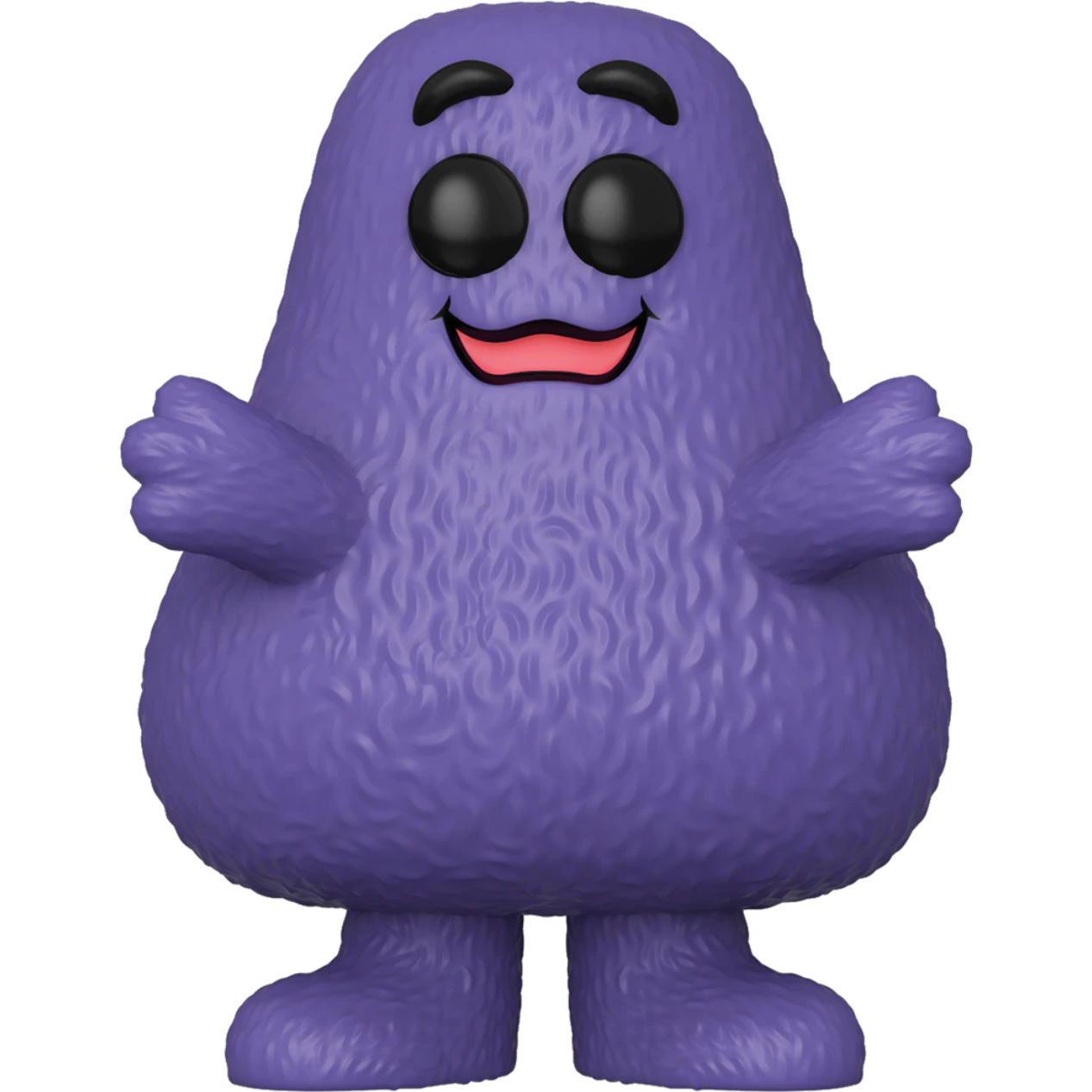 McDonald's Grimace Plush Toy - Official Purple Monster Stuffed Animal for Kids & Collectors - Perfect for Birthday Gifts & Fast Food Merchandise Collections