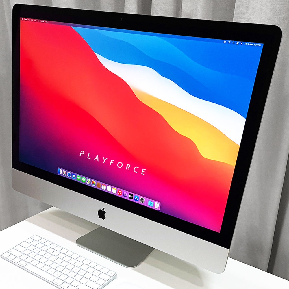 Apple iMac 27-inch 5K Retina Display (2020 Model) - Intel Core i5 3.1GHz, 16GB RAM, 256GB SSD, Radeon Pro 5300M - Powerful All-in-One Desktop Computer for Home Office, Graphic Design & Video Editing