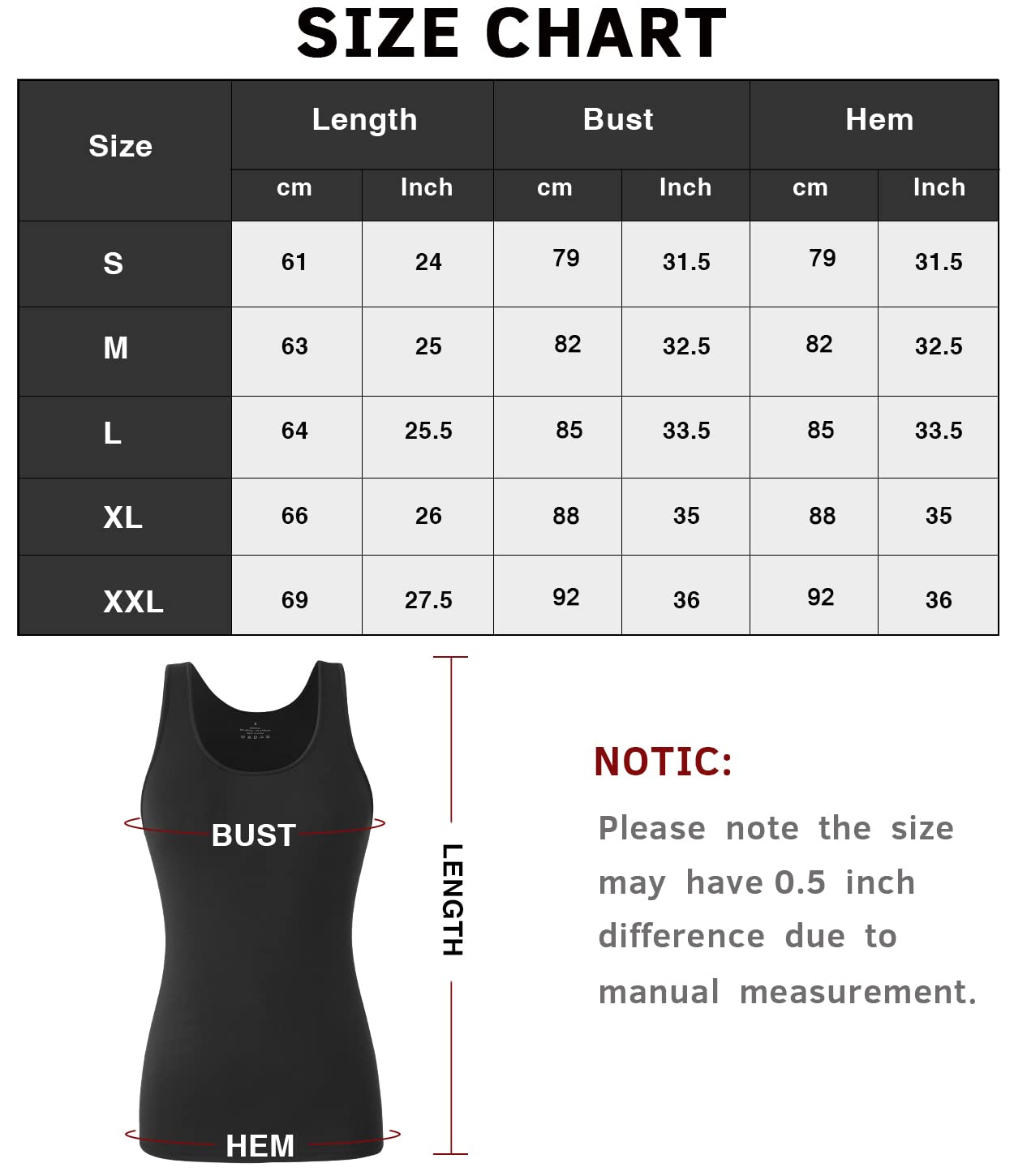 Vislivin Women's Super Soft Stretch Casual Tank Tops - 3/4 Pack Comfy Sleeveless Shirts for Everyday Wear, Lounge & Summer Outfits