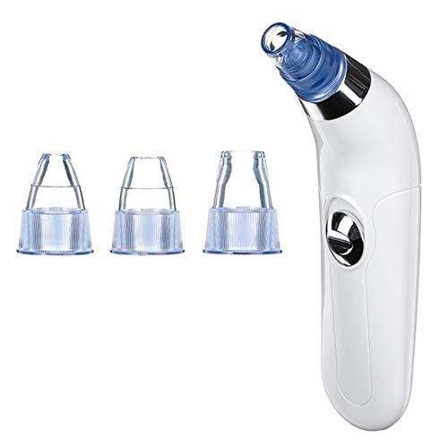 4-in-1 Blackhead & Whitehead Extractor Tool - Derma Suction Vacuum Pore Cleaner for Acne & Pimple Removal - Skin Care Device for Men & Women - Perfect for Home Facial & Deep Cleansing Routine