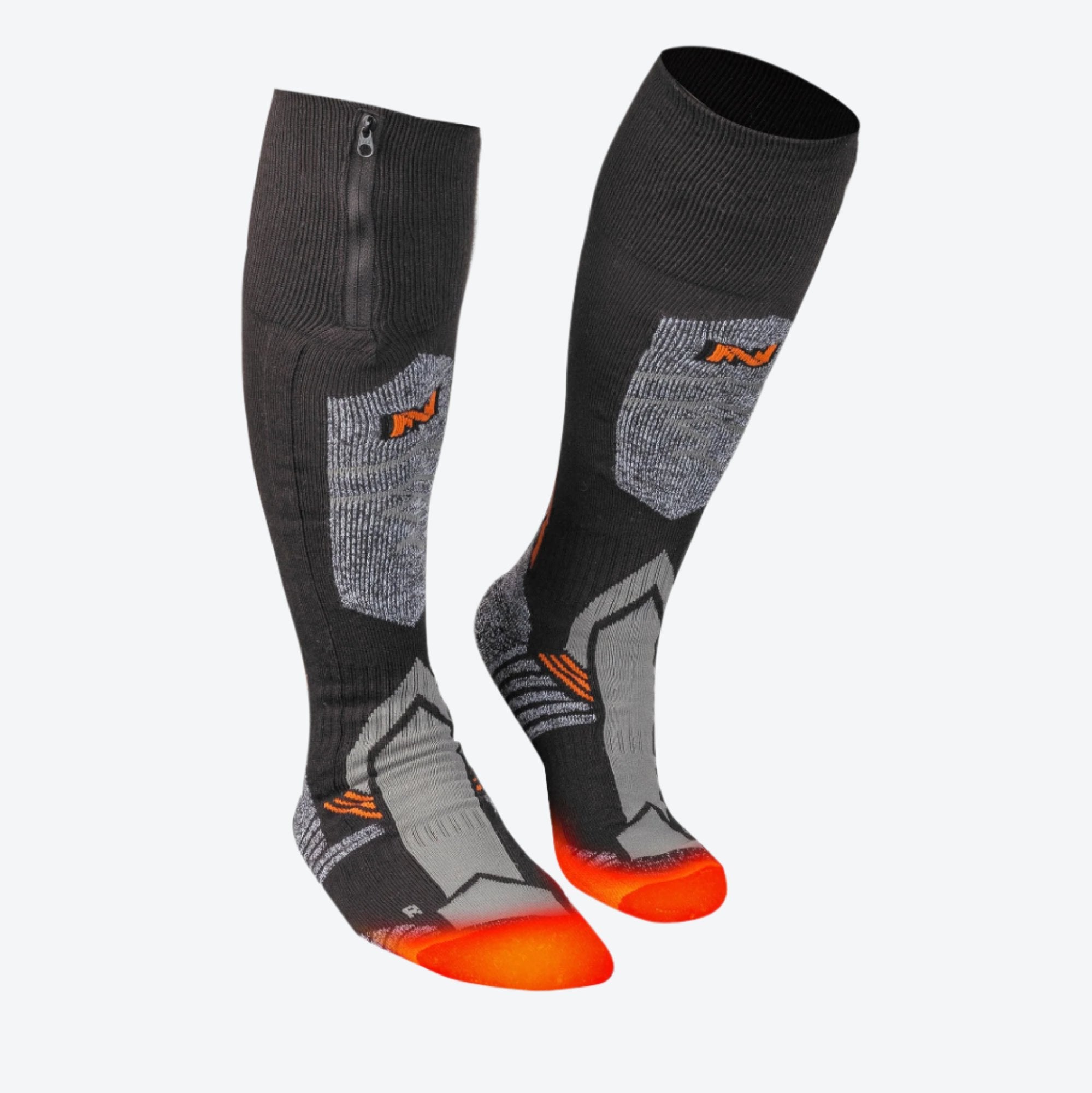 Pro Compression Heated Ski Socks for Men & Women - Thermal Winter Socks for Skiing, Snowboarding & Cold Weather Outdoor Activities
