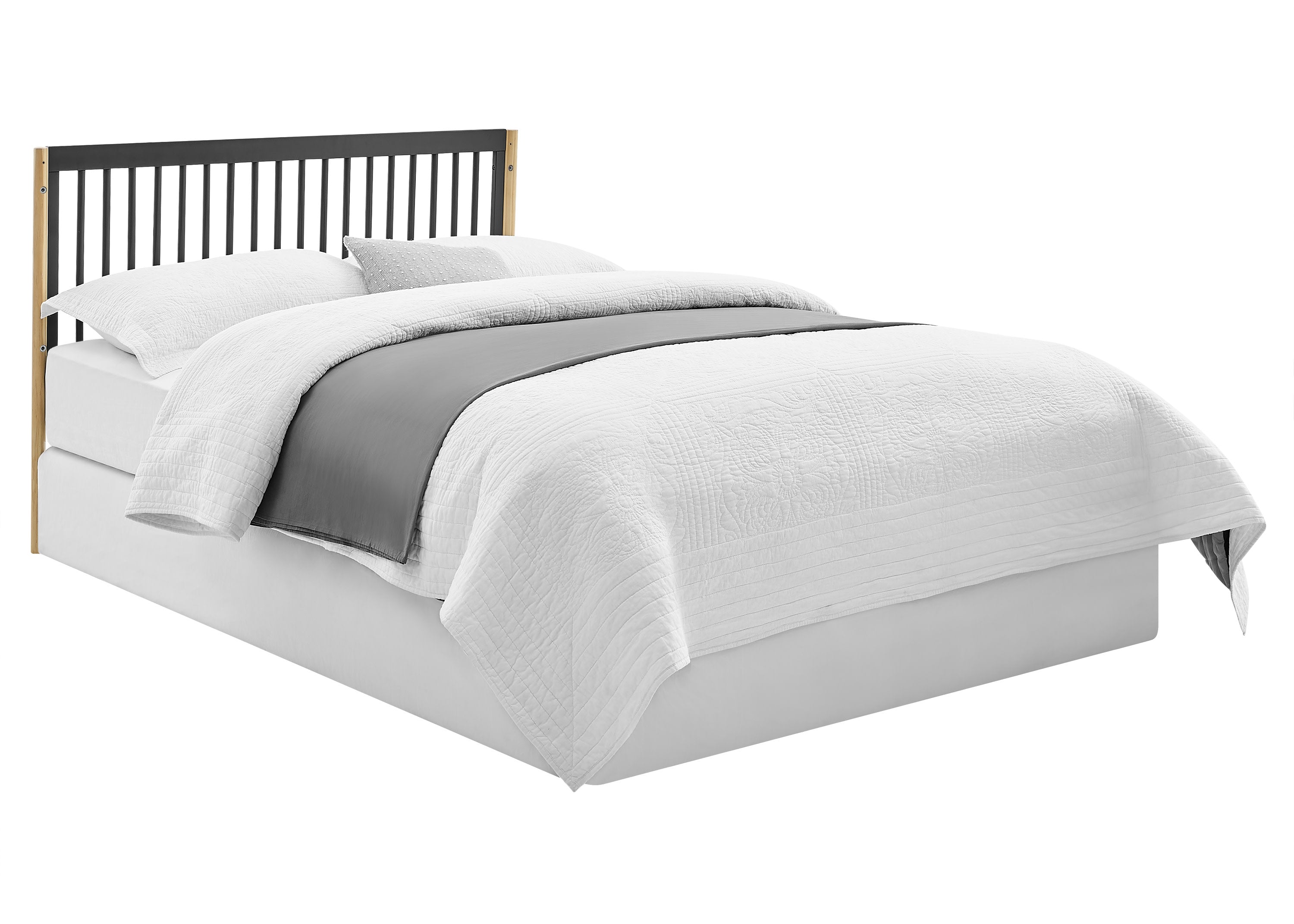Casey 6-in-1 Convertible Baby Crib - Toddler Bed, Daybed & Full-Size Bed - Safe Nursery Furniture for Newborn to Adult - Perfect for Nursery, Bedroom & Guest Room