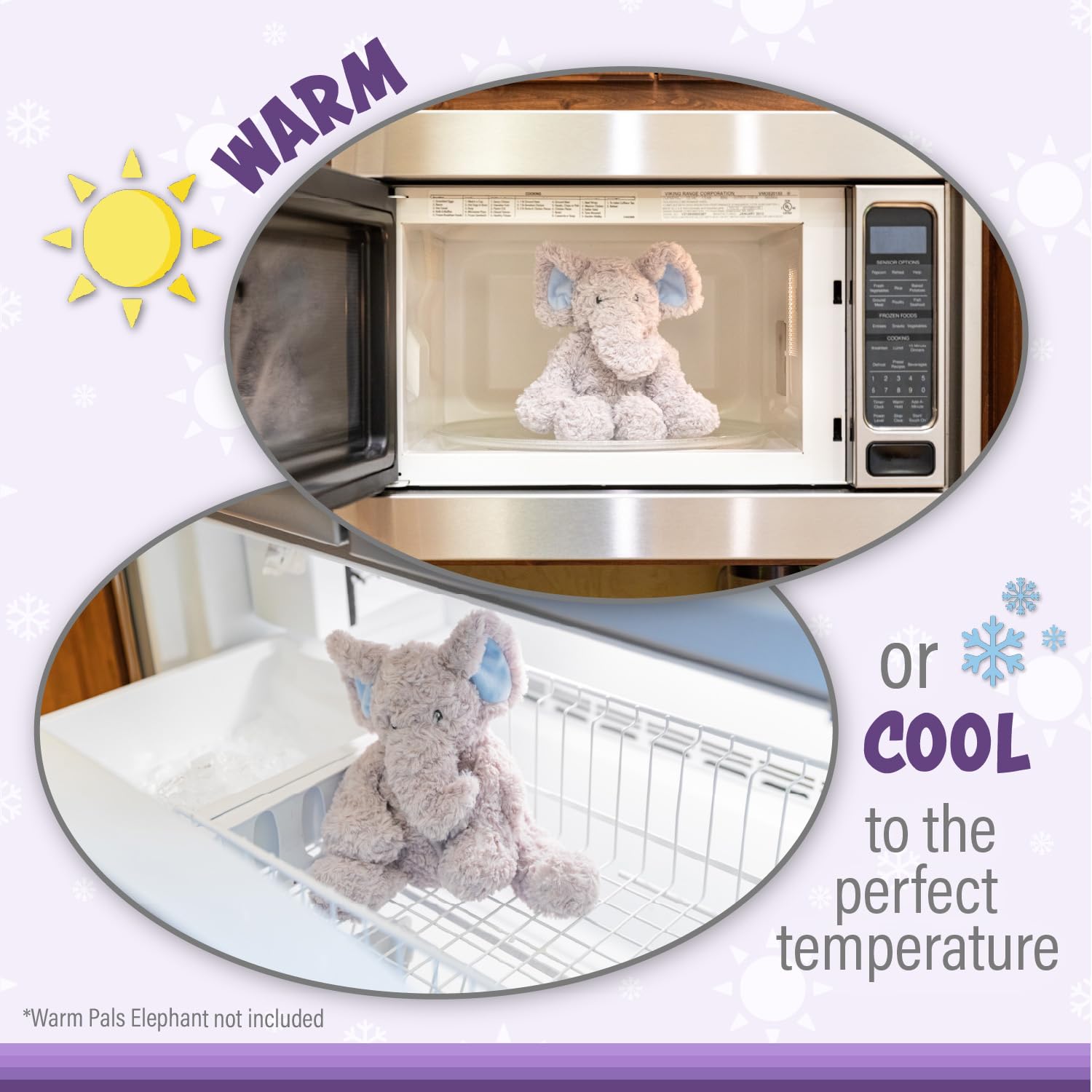 1i4 Group Warm Pals - Lavender Scented Lion Plush Toy - Soft Stuffed Animal for Kids & Adults - Microwaveable Heating Pad for Bedtime Comfort, Stress Relief & Anxiety Aid - Perfect for Cuddling, Gifts & Nursery Decor