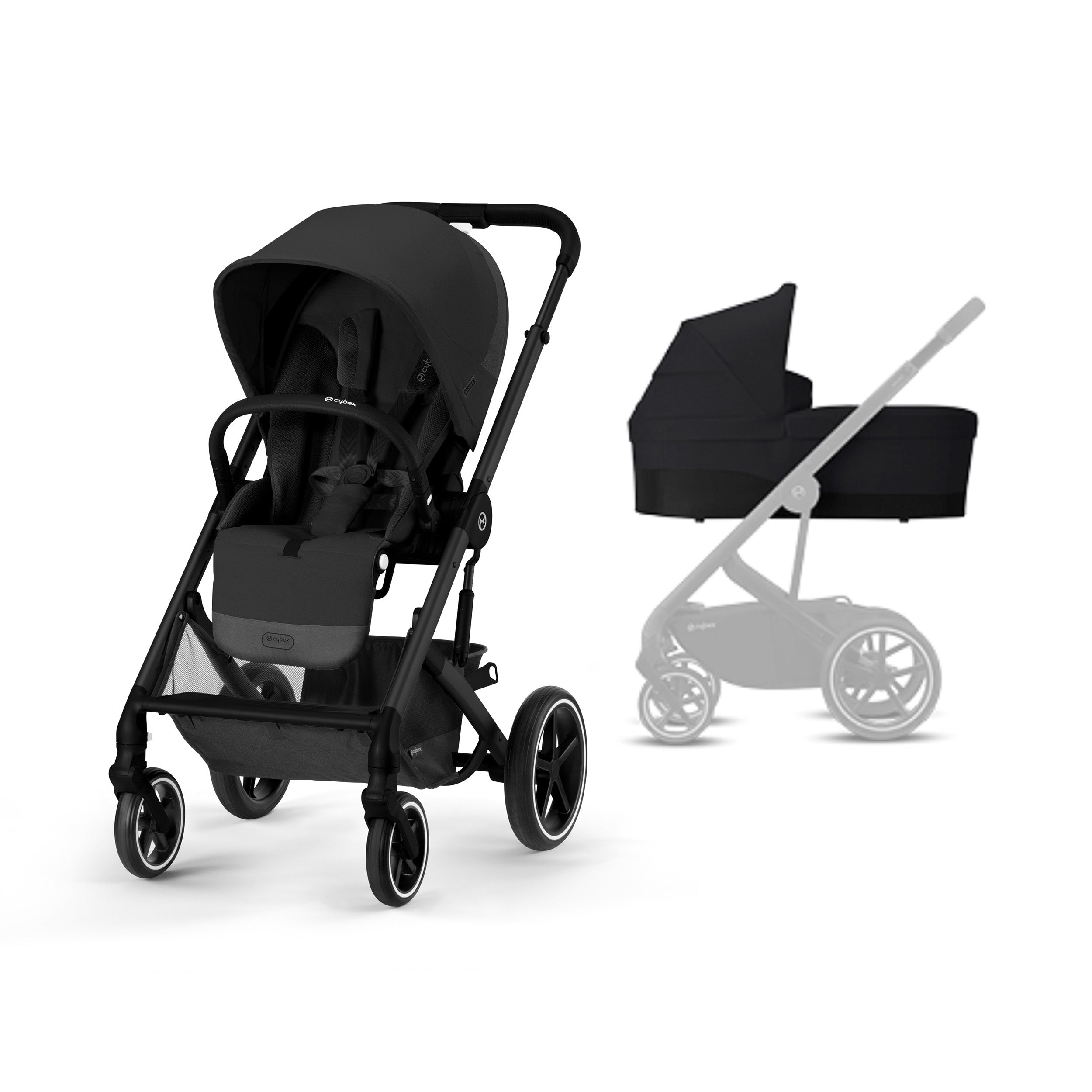 Cybex Gold Balios S Lux Stroller with Cot S Lux Bundle - Special Edition | Premium Baby Travel System for Newborns & Toddlers | Perfect for Daily Walks, Shopping & Travel