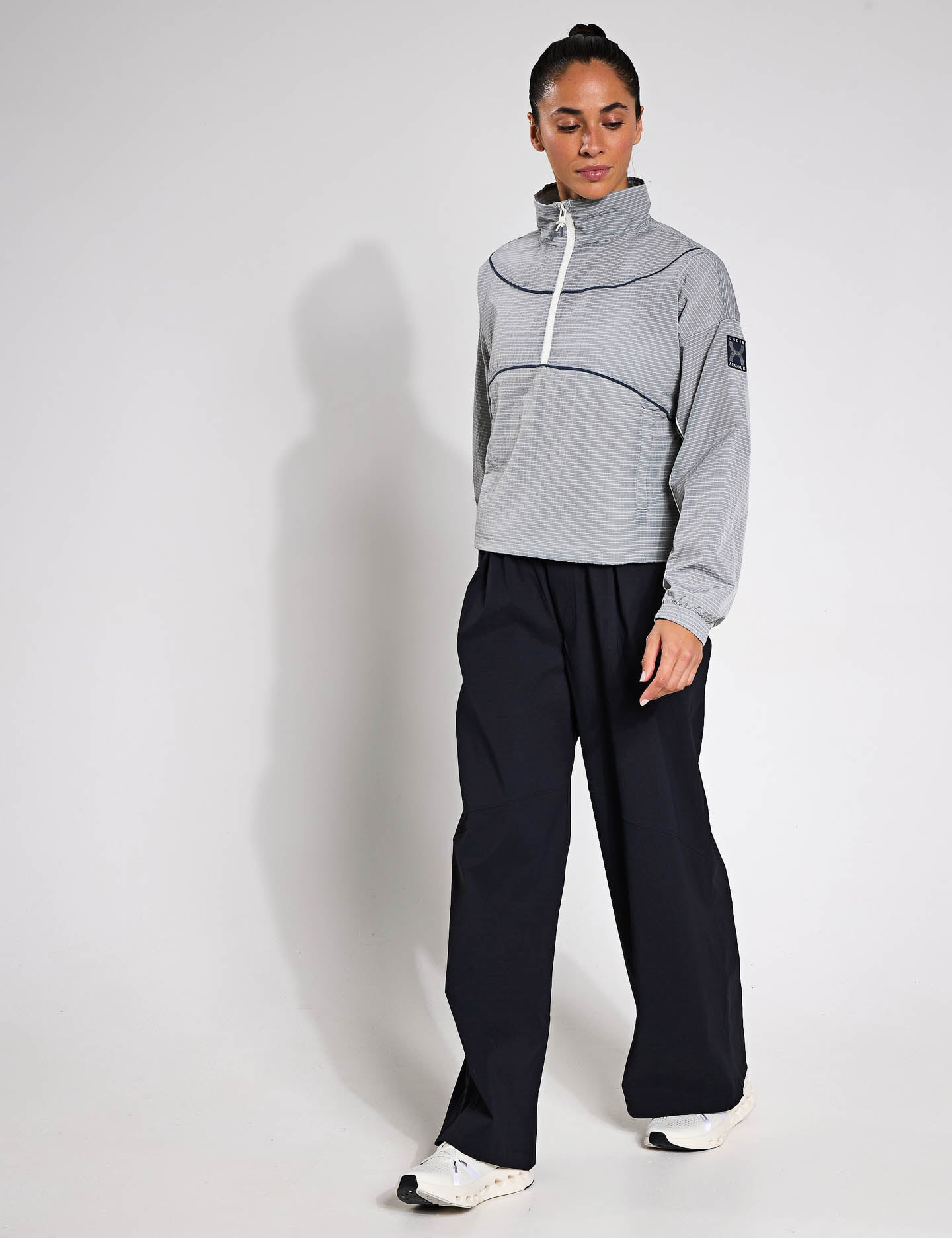 Unstoppable Woven Parachute Pants for Men - Black Joggers with Elastic Waist | Perfect for Streetwear, Workout & Casual Outfits
