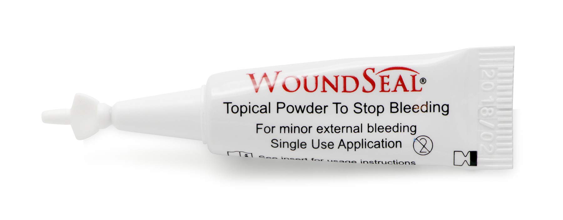 Medique 2332 WoundSeal Powder - First Aid Blood Clotting Powder for Minor Cuts & Wounds | 2 Applications | Ideal for Home, Travel & Emergency Kits