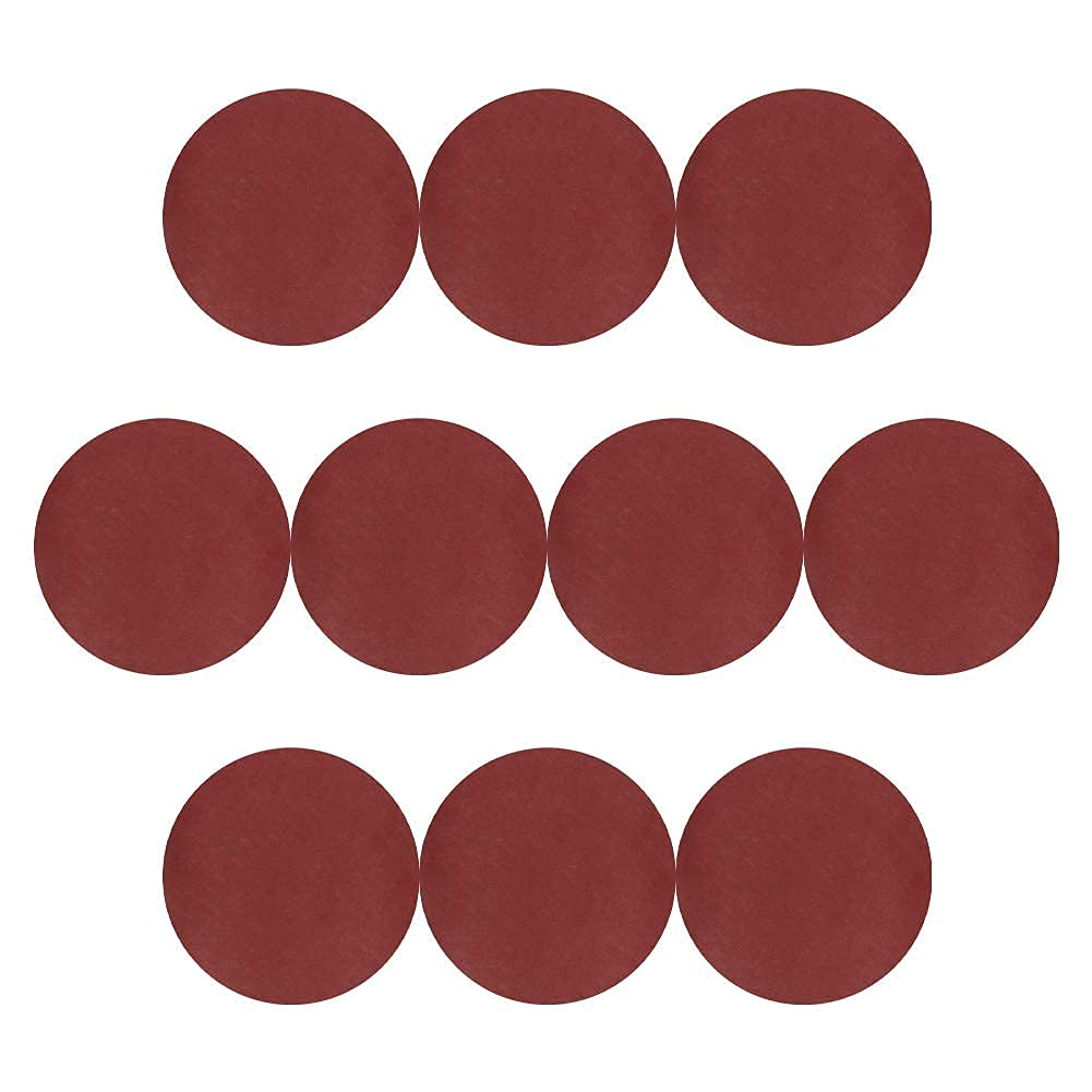 10PCS 320 Grit Hook and Loop Sanding Discs - 6-Inch No-Hole Aluminum Oxide Sandpaper for Angle Grinder, Woodworking & Metal Polishing - Perfect for DIY Projects, Furniture Refinishing & Automotive Sanding