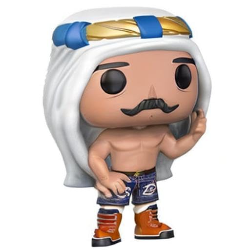 Funko Pop WWE Iron Sheik Old School Wrestling Action Figure - Collectible Vinyl Toy for WWE Fans & Collectors - Perfect for Display, Gifts, and Nostalgic Wrestling Enthusiasts