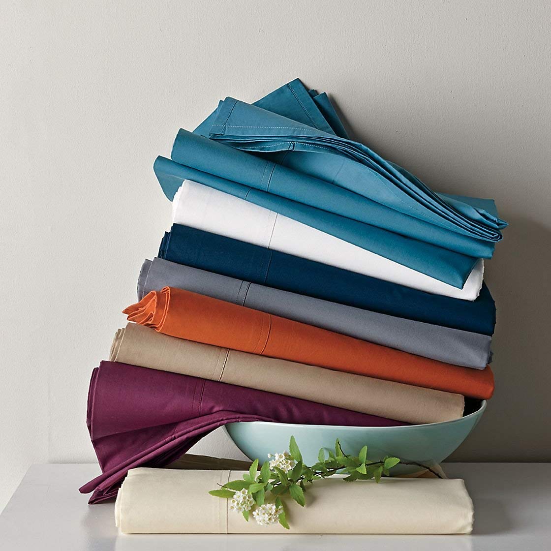 Premium Organic Cotton Twin XL Sheet Set - 500 Thread Count, 19