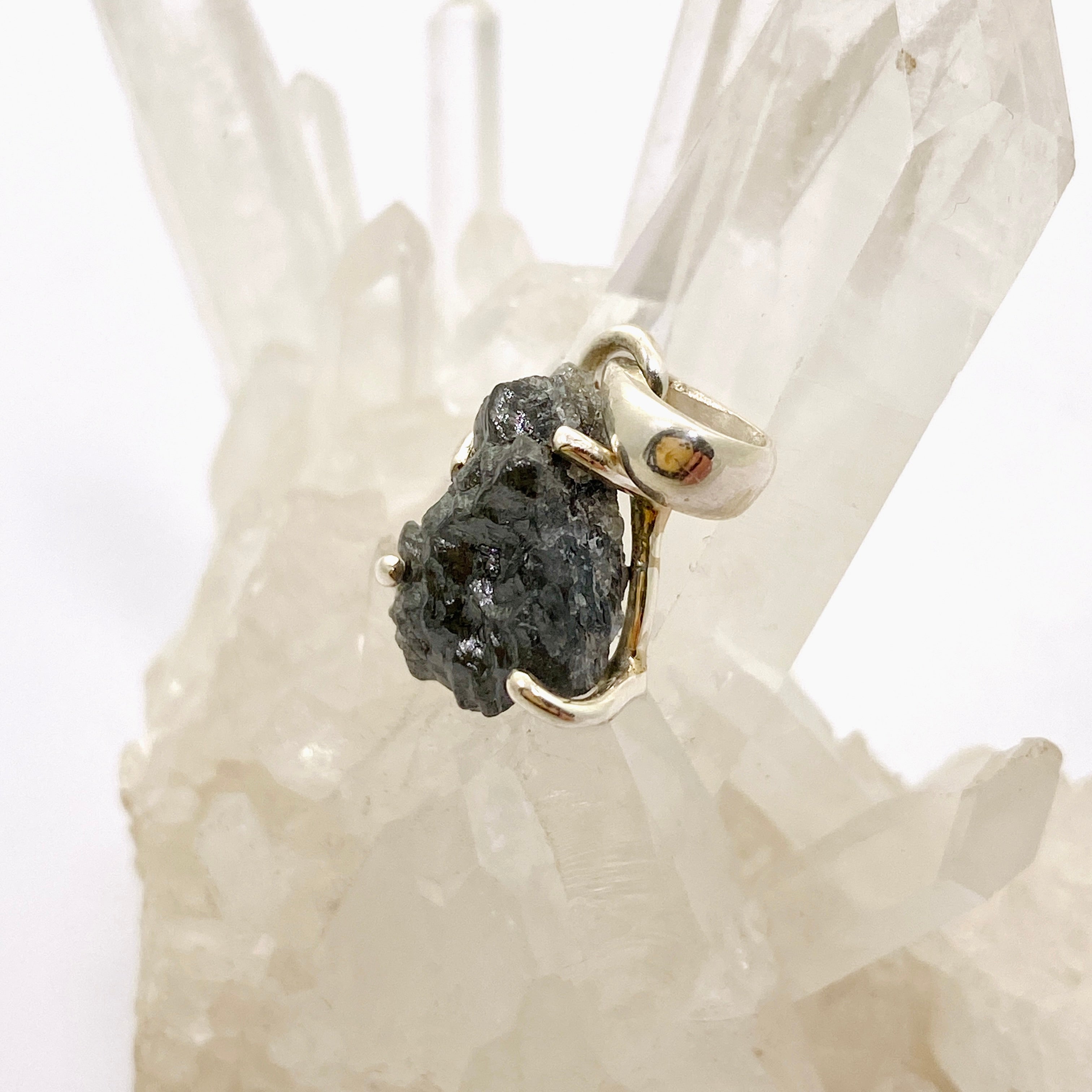 Natural Freeform Rough Diamond Pendant Necklace PPGJ1037 - Unique Handmade Jewelry for Women, Boho Chic Style, Perfect for Weddings & Special Occasions