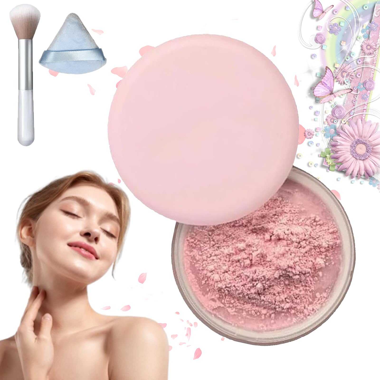 Luminance Milano Translucent Setting Powder - Blurring, Waterproof & Sweat-Proof Face Powder for All Skin Tones (01, 6G) | Matte Finish Makeup for Oily Skin, HD Photography & Long-Lasting Wear