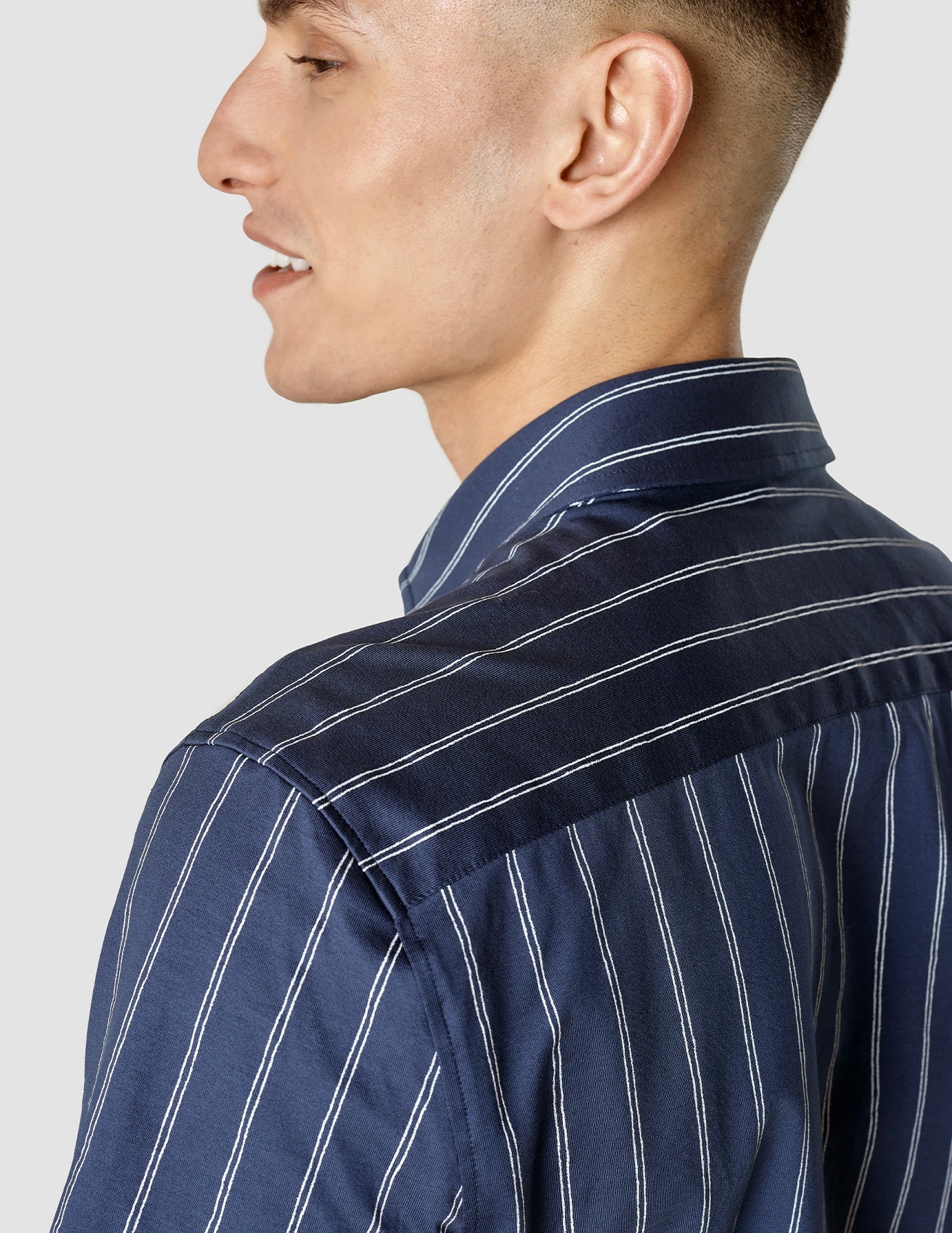 Classic Short Sleeve Shirt for Men - Deep Ocean Blue Casual Button Down Shirt | Perfect for Office, Summer Outfits & Beach Vacations