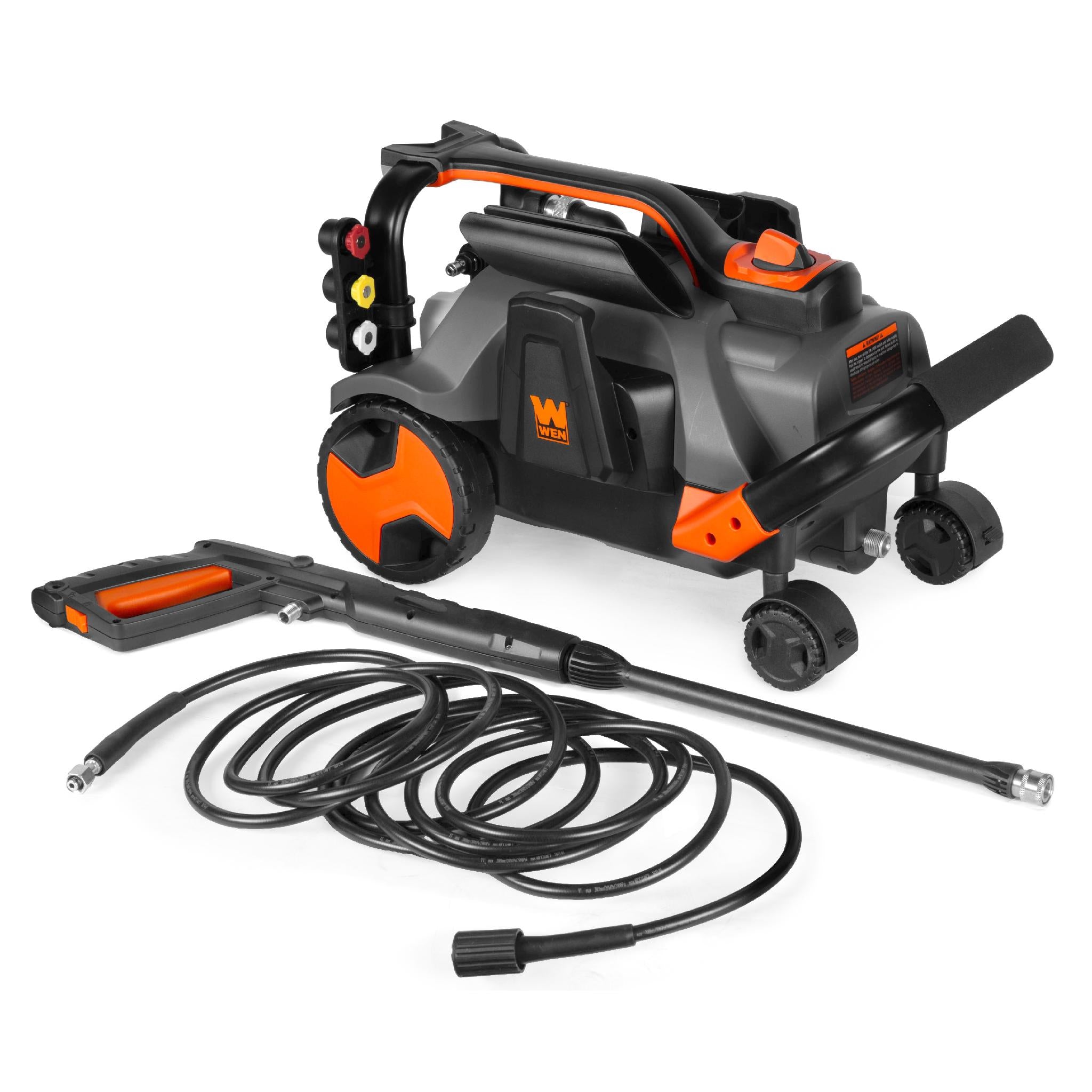 WEN PW2200 2200 PSI Electric Pressure Washer, 1.65 GPM with Onboard Detergent Tank - Powerful Cleaning for Driveways, Decks, and Outdoor Surfaces