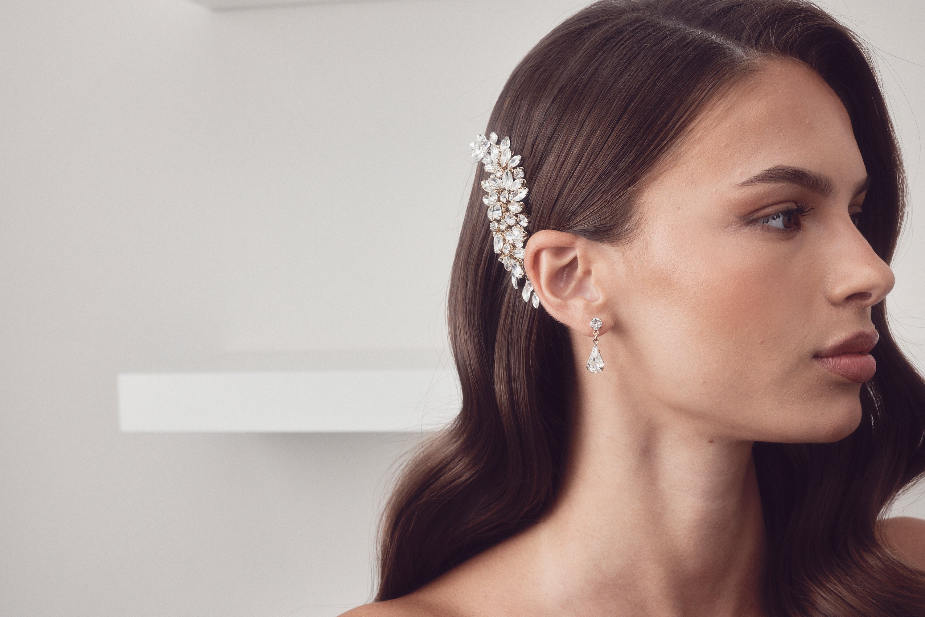 Alice Stunning Swarovski Crystal Bridal Earrings - Elegant Wedding Jewelry for Bride, Bridesmaids & Special Occasions