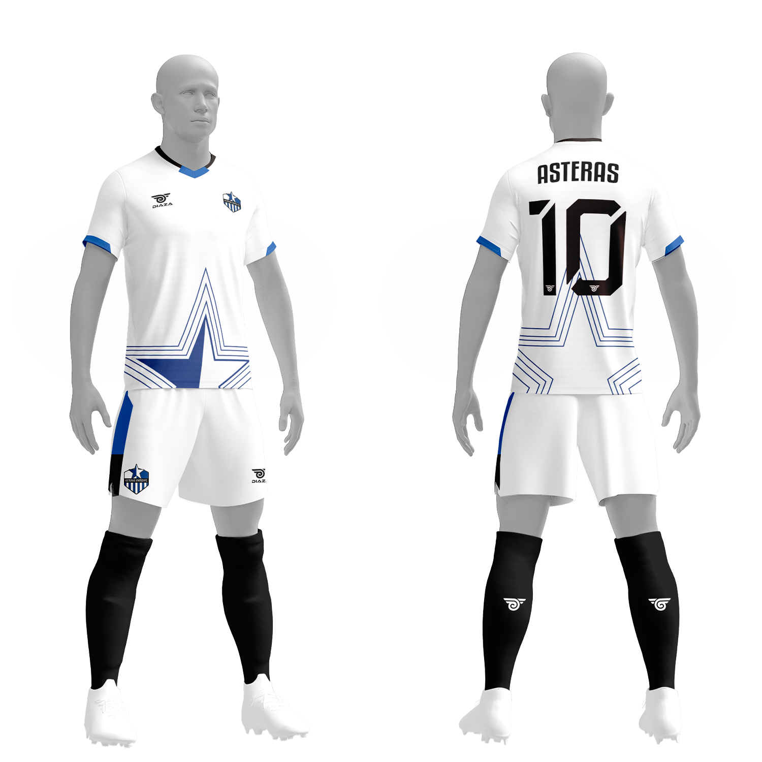 Asteras Youth Player Away Soccer Jersey - Lightweight & Breathable for Training & Matches - Perfect for Youth Soccer Teams & Fans