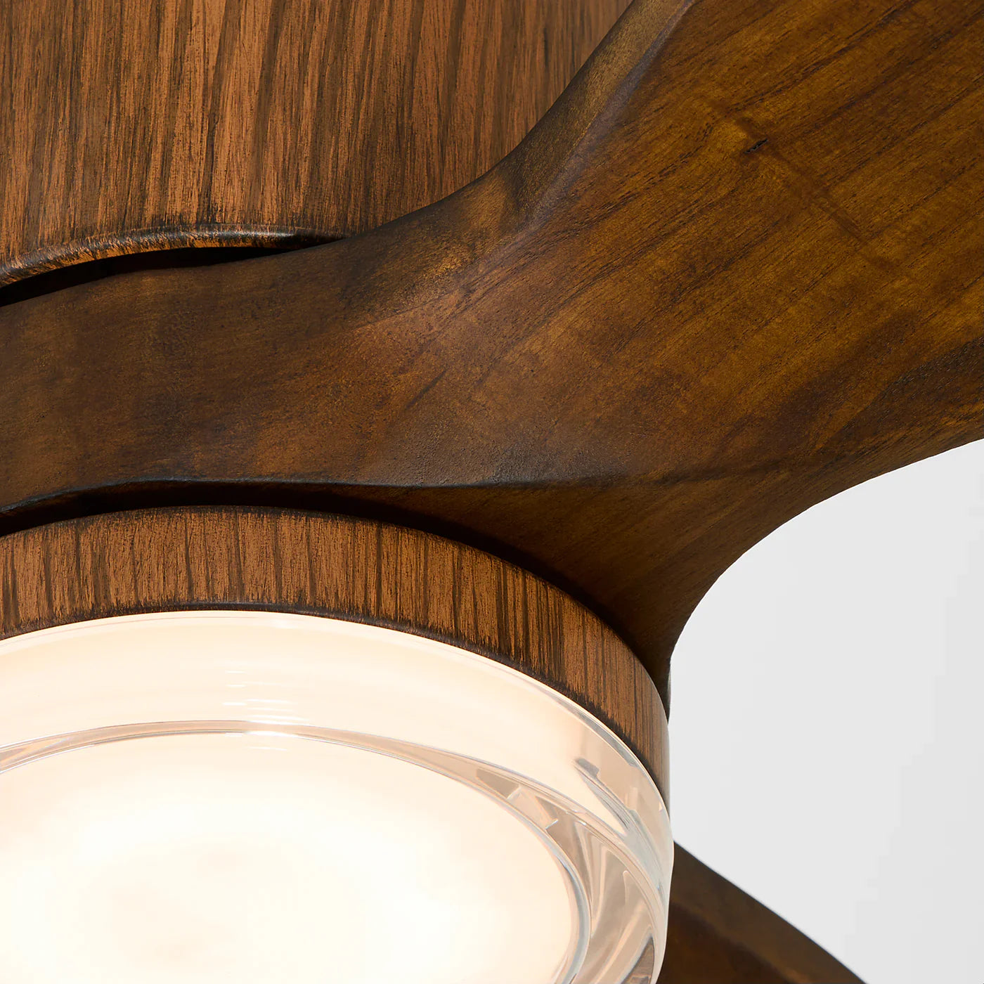 Cyan Design MISTRAL 11956 56-Inch LED Ceiling Fan with Walnut Finish & Paulownia Wood Blades - Perfect for Living Room, Bedroom, and Outdoor Spaces