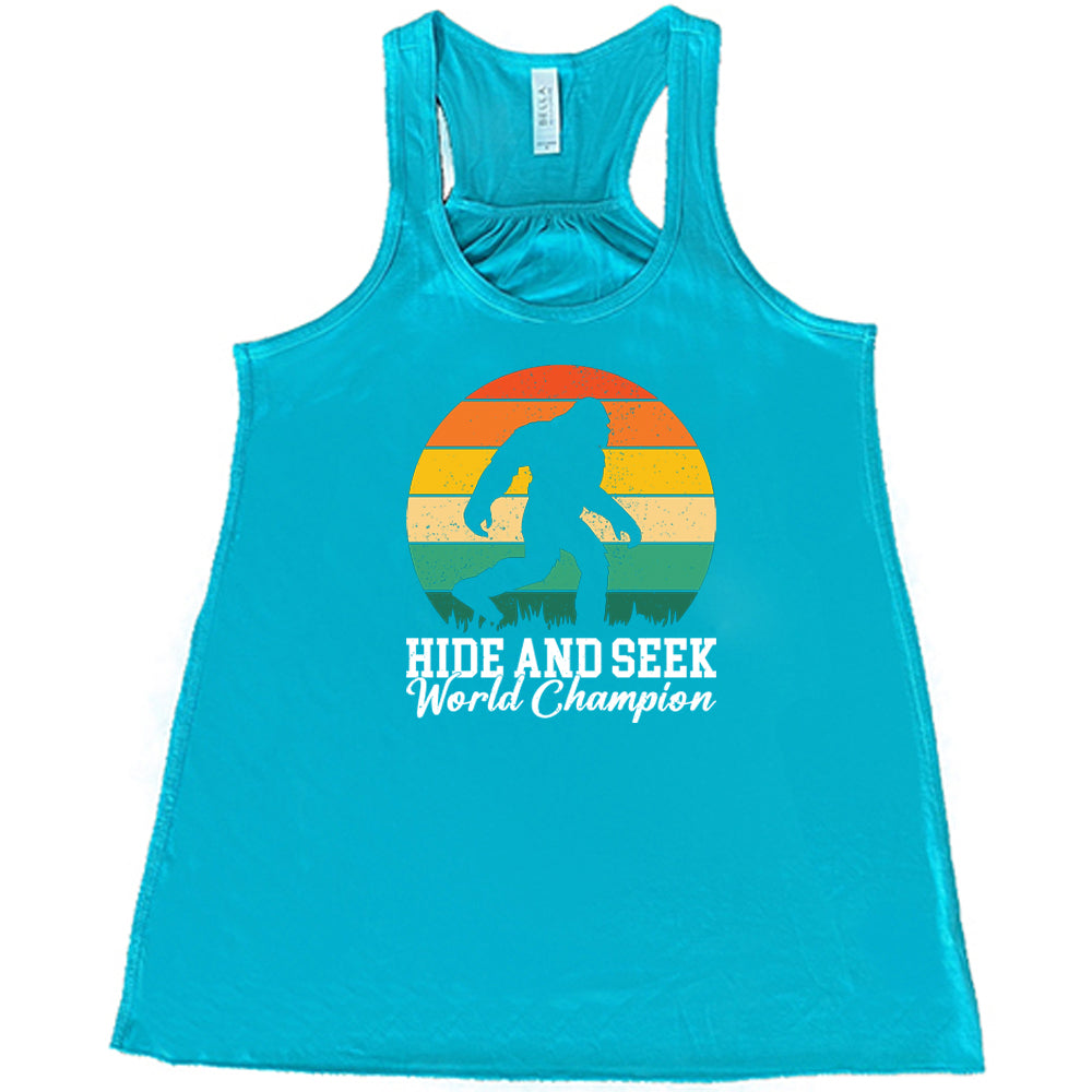 Hide And Seek World Champion T-Shirt - Funny Novelty Graphic Tee for Men & Women - Perfect for Competitions, Gifts & Casual Wear