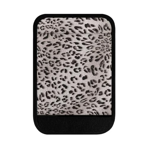 Gray Leopard Print