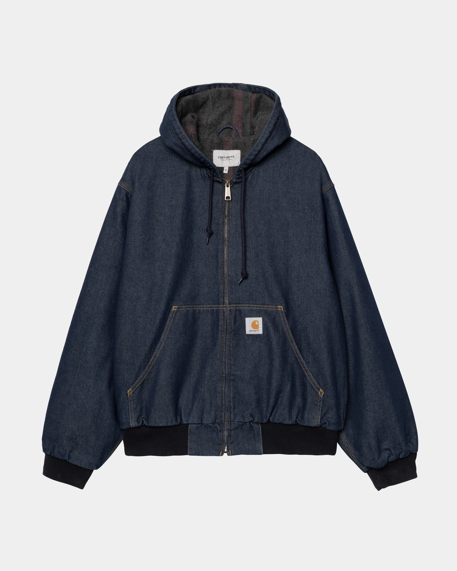 OG Active Denim Jacket for Men & Women | Winter Warm Blue Washed Cotton Jacket | Outdoor Hiking, Casual Streetwear, Cold Weather Fashion