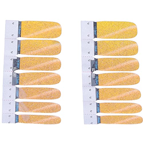 Self-Adhesive Nail Polish Decals - 14pcs Fashionable Nail Art Strips for Manicurists & Nail Schools | Perfect for Salon Professionals & DIY Nail Art at Home