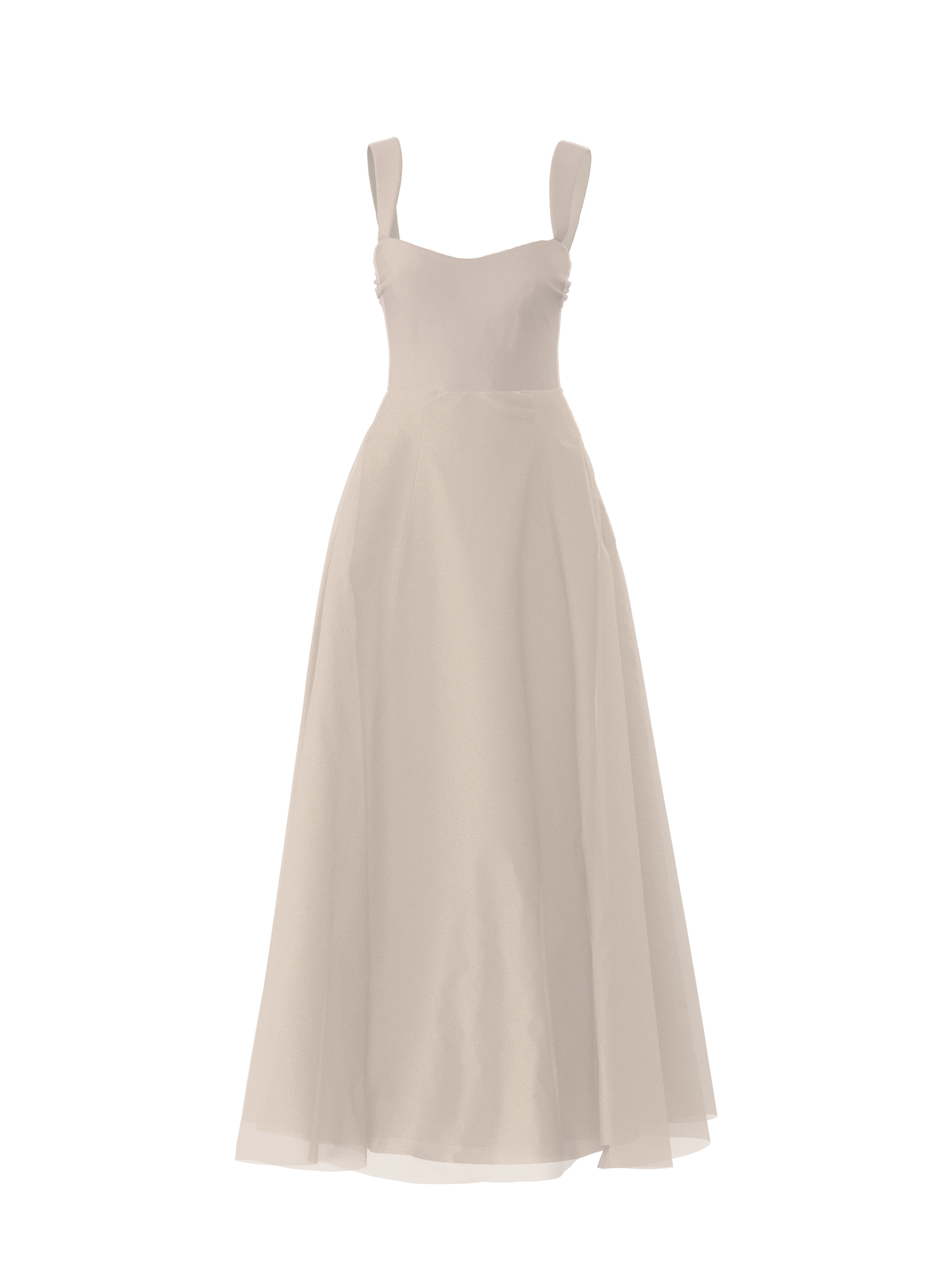 Alexis Bodice & Cerisa Skirt Set in Fawn - Elegant Women's Two-Piece Outfit for Parties, Weddings, and Special Occasions