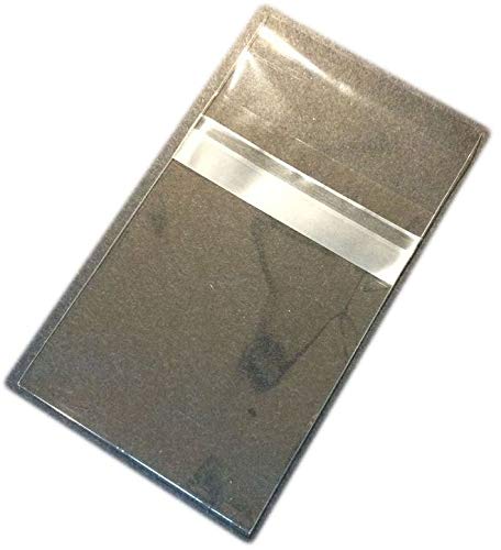 2500 Pcs Clear A7+ (P) Card Resealable Protective Cello Bags - 5 7/16