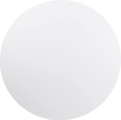 10-Pack Heavy-Duty 5-Foot Round Granite White Plastic Folding Tables - Portable Event Tables for Parties, Weddings, Outdoor Gatherings & Home Use - Compact Storage & Easy Setup