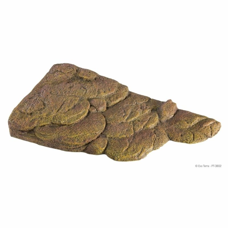 Exo Terra Turtle Bank Magnetic Floating Island Medium - Basking Platform for Aquatic Turtles, Reptile Habitat Decor with Strong Magnets for Tanks (Perfect for Red-Eared Sliders & Pet Turtles)