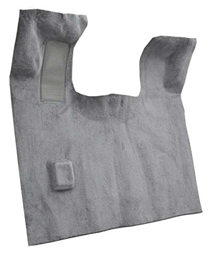 Premium Automotive Carpet for 1996-2002 Chevrolet Express Van - Front Passenger Area - 8019 Mist Grey Plush Cut Pile - Perfect for Car Interior Restoration & Customization