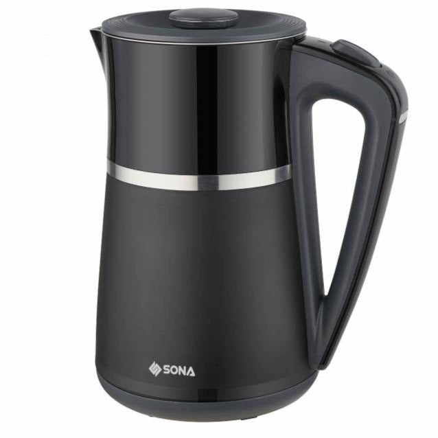 1.7L Double Layer Insulated Stainless Steel Kettle - SDK5219 - Perfect for Home, Office & Outdoor Use