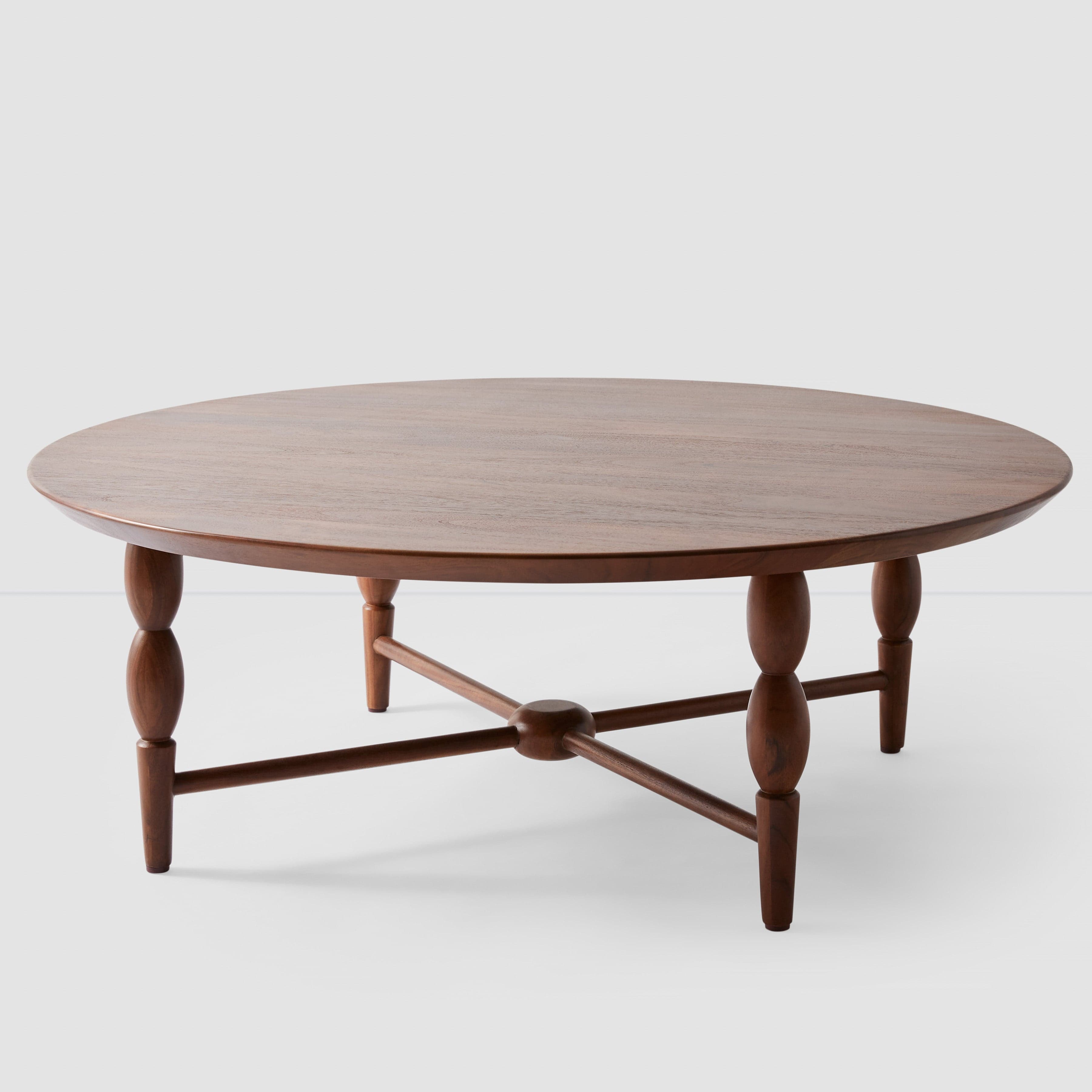 Modern Leela Wood Coffee Table - Solid Wood Living Room Furniture for Home Decor - Perfect for Living Room, Lounge, or Office Use