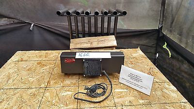 Small Fireplace Grate Tube Blower Heat Exchanger - Efficient Heat Distribution for Cozy Home Heating | Perfect for Fireplace Accessories & Winter Warmth