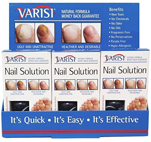 Healthy Nails Growth Serum .5oz (15ml) - 6 Pack Set | Nail Strengthener & Cuticle Care Treatment | Perfect for Manicures, Nail Salons & At-Home Nail Care