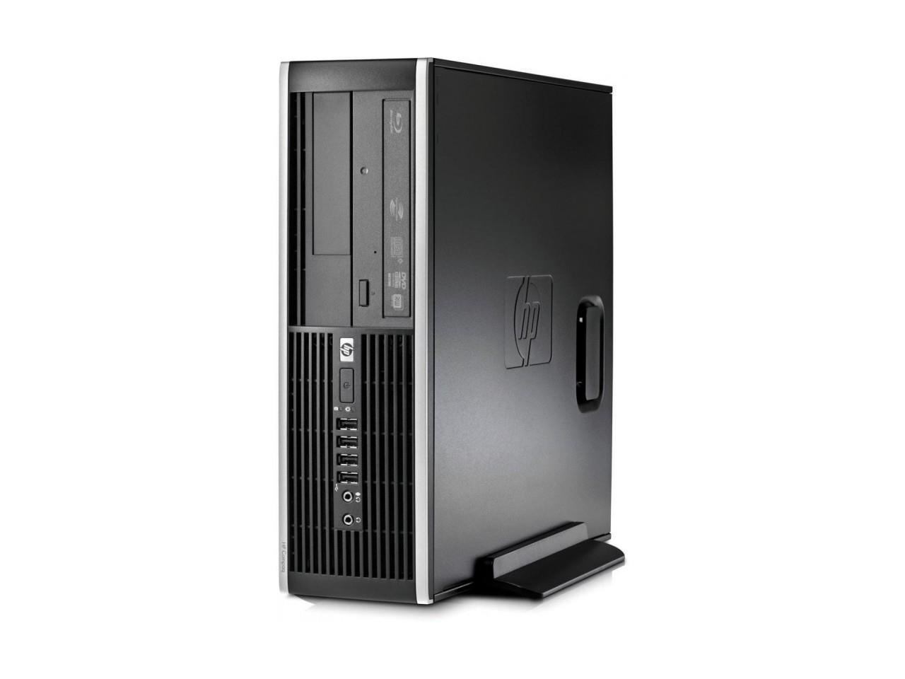 HP Compaq 6000 Pro SFF Business Desktop PC - Intel Pentium 2.8GHz, 4GB RAM, 250GB HDD, DVD Drive, Windows 7 Professional - Ideal for Office Work, Home Computing & Small Business Use