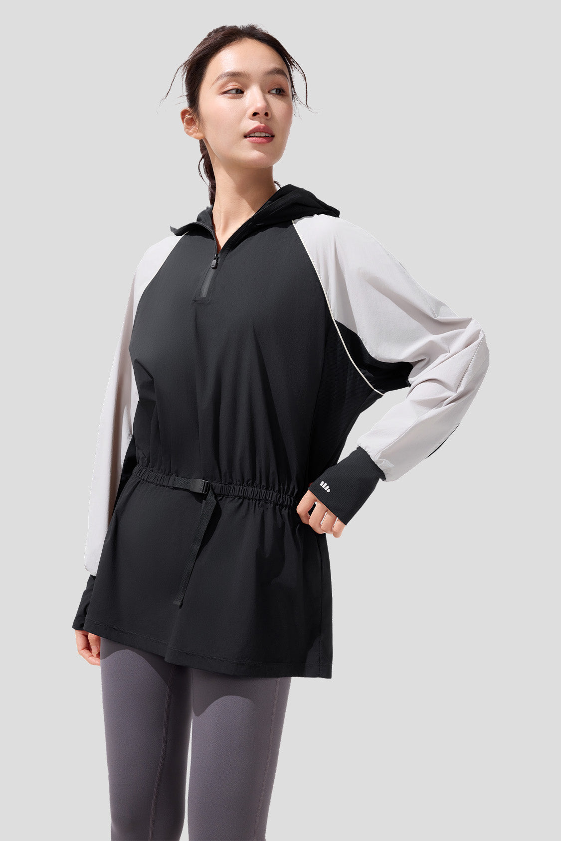 Streamline Women's Mid-Length Water-Resistant Sun Outfit Set - Perfect for Beach, Pool & Outdoor Activities