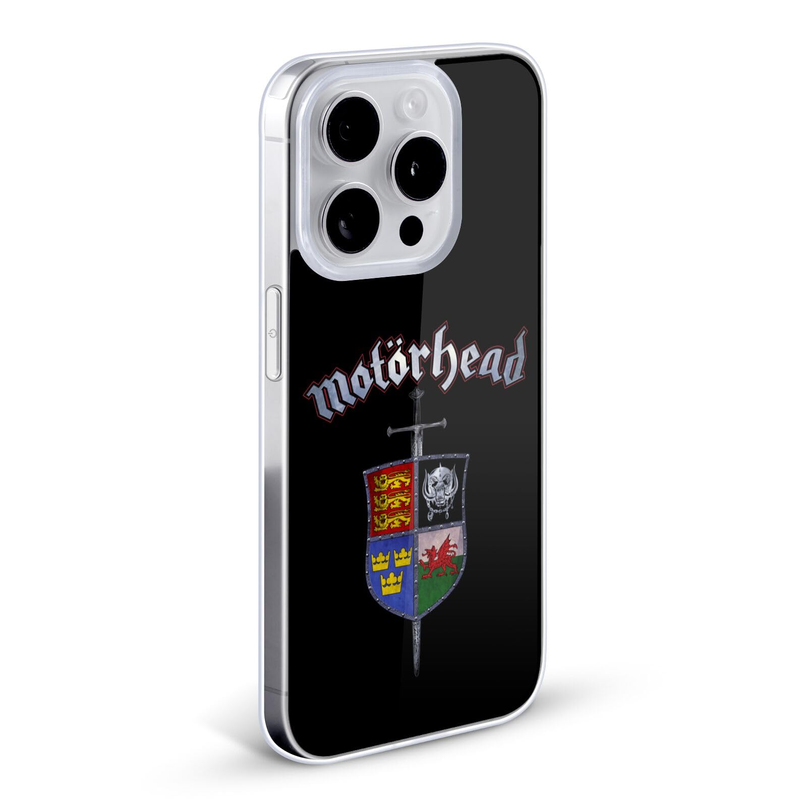 Officially Licensed Motorhead Motorizer Album Covers Soft Gel Case for Apple iPhone 7 Plus/iPhone 8 Plus - Rock Music Fan Gift, Durable Protection for Concerts & Daily Use