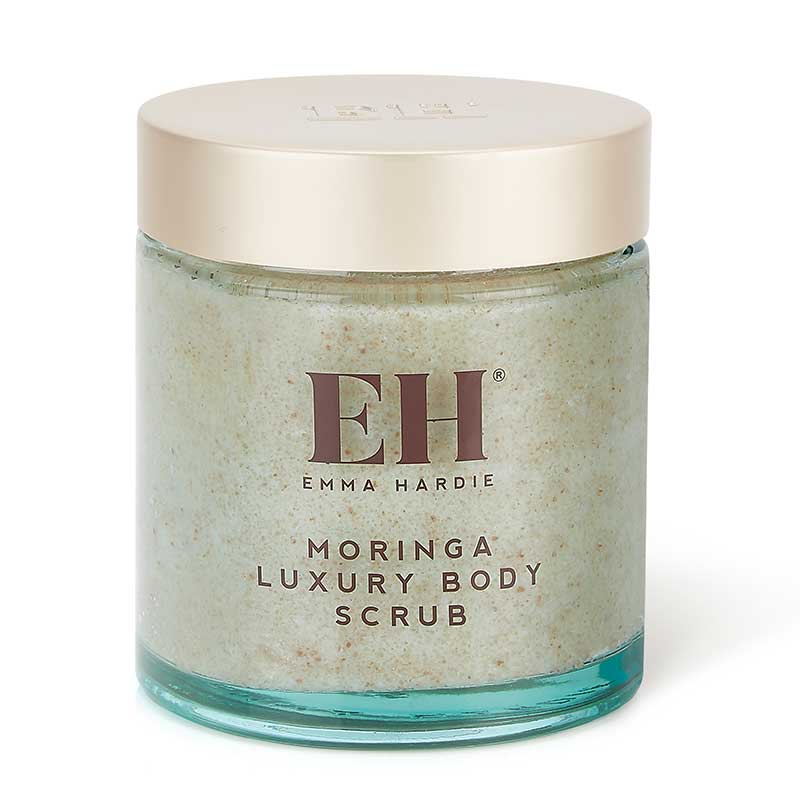 Emma Hardie Moringa Luxury Body Scrub - Exfoliating & Hydrating for Smooth Skin - Spa Quality Skincare for Dry & Sensitive Skin - Perfect for Home Spa Days & Self-Care Routines