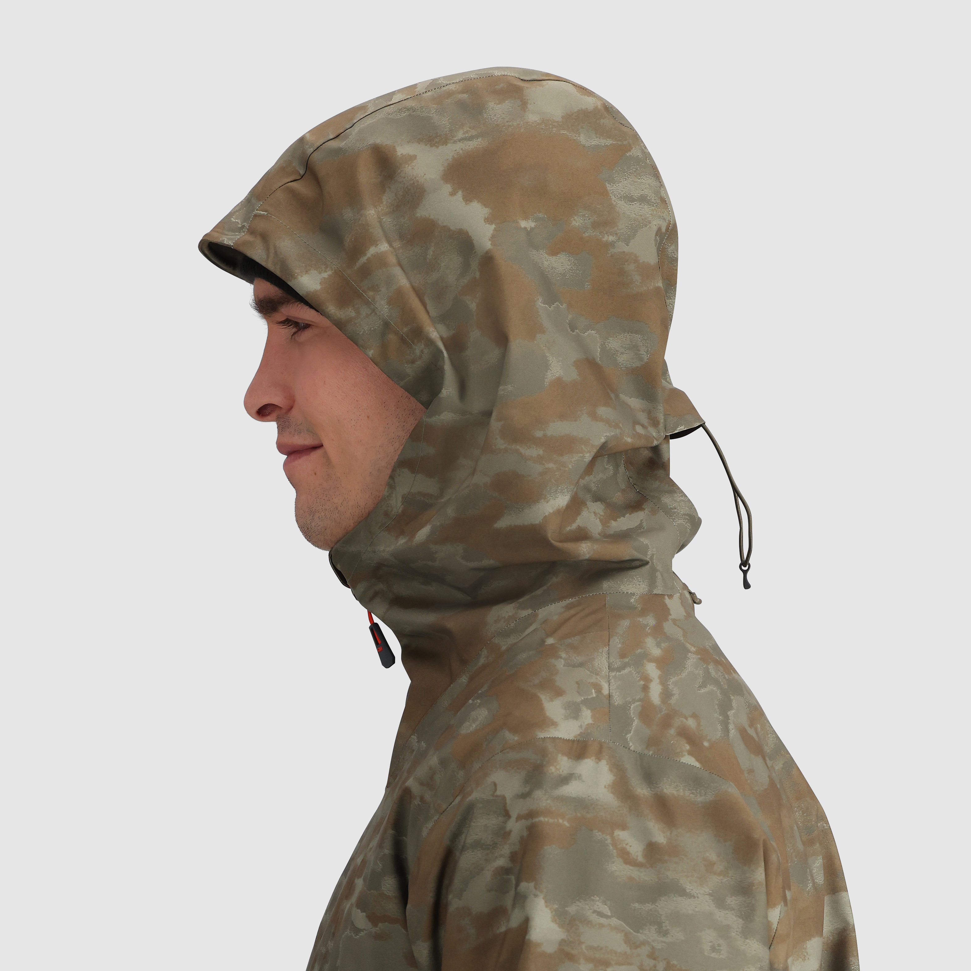 Men's Waterproof Snowcrew Anorak Jacket - Winter Windproof Ski Coat for Outdoor Hiking & Snowboarding