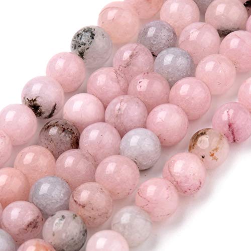 Cherry Blossom Jasper Beads-6-6.5mm