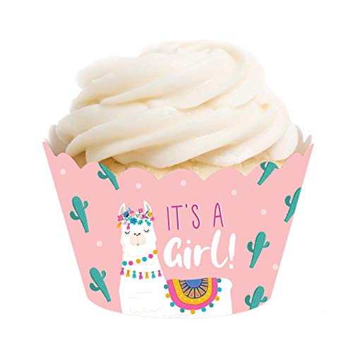 Cupcake Wrappers Pink It's a Girl