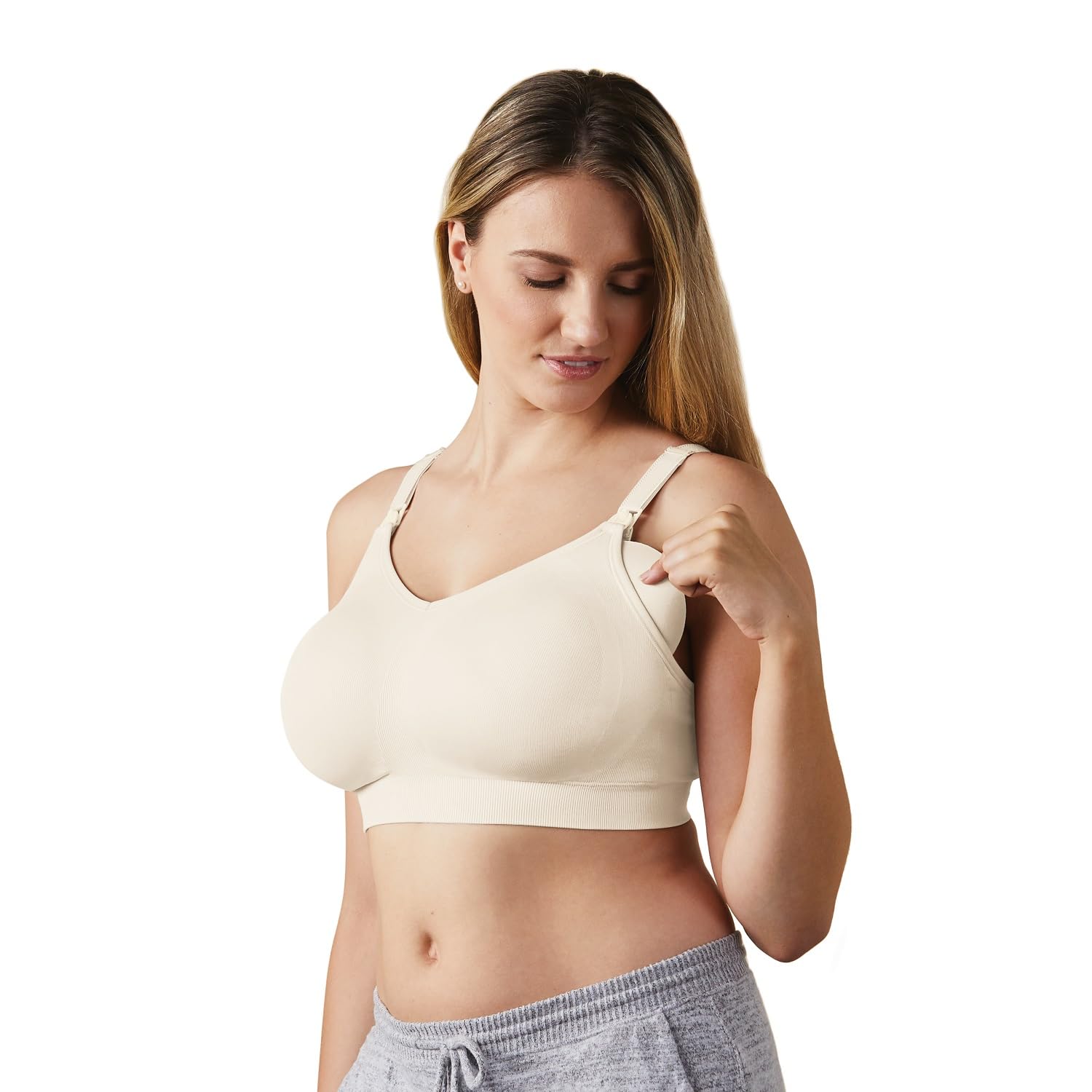 Bravado Body Silk Seamless Nursing Bra 1401 - Ultra Soft Maternity Bra for Breastfeeding Moms | Comfortable & Supportive for Day & Night Wear | Perfect for Pregnancy, Nursing & Postpartum Recovery