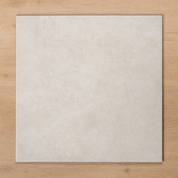 Premium Avalon White Lappato Porcelain Tile 18x18 Inch - Matte Finish Ceramic Floor & Wall Tile for Bathroom, Kitchen & Living Room Renovation